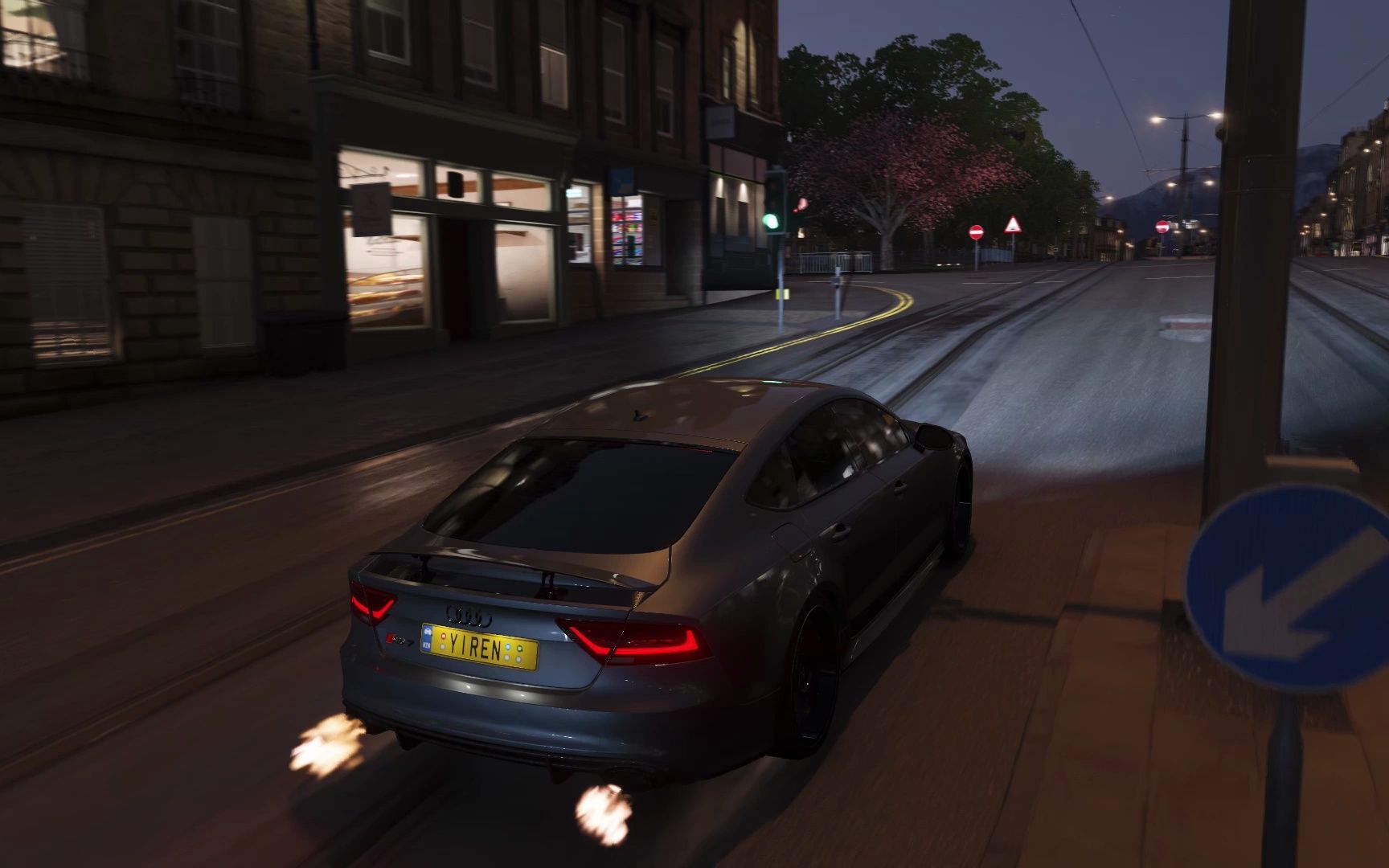 地平线4摄影,奥迪rs7