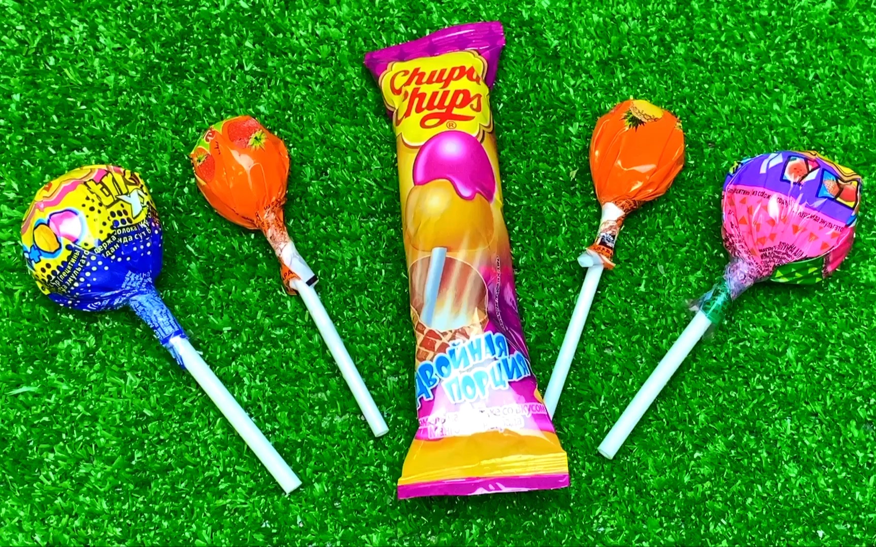 美味的水果双拼棒棒糖 可乐味棒棒糖 吃起来嘎嘣脆 儿童diy玩具