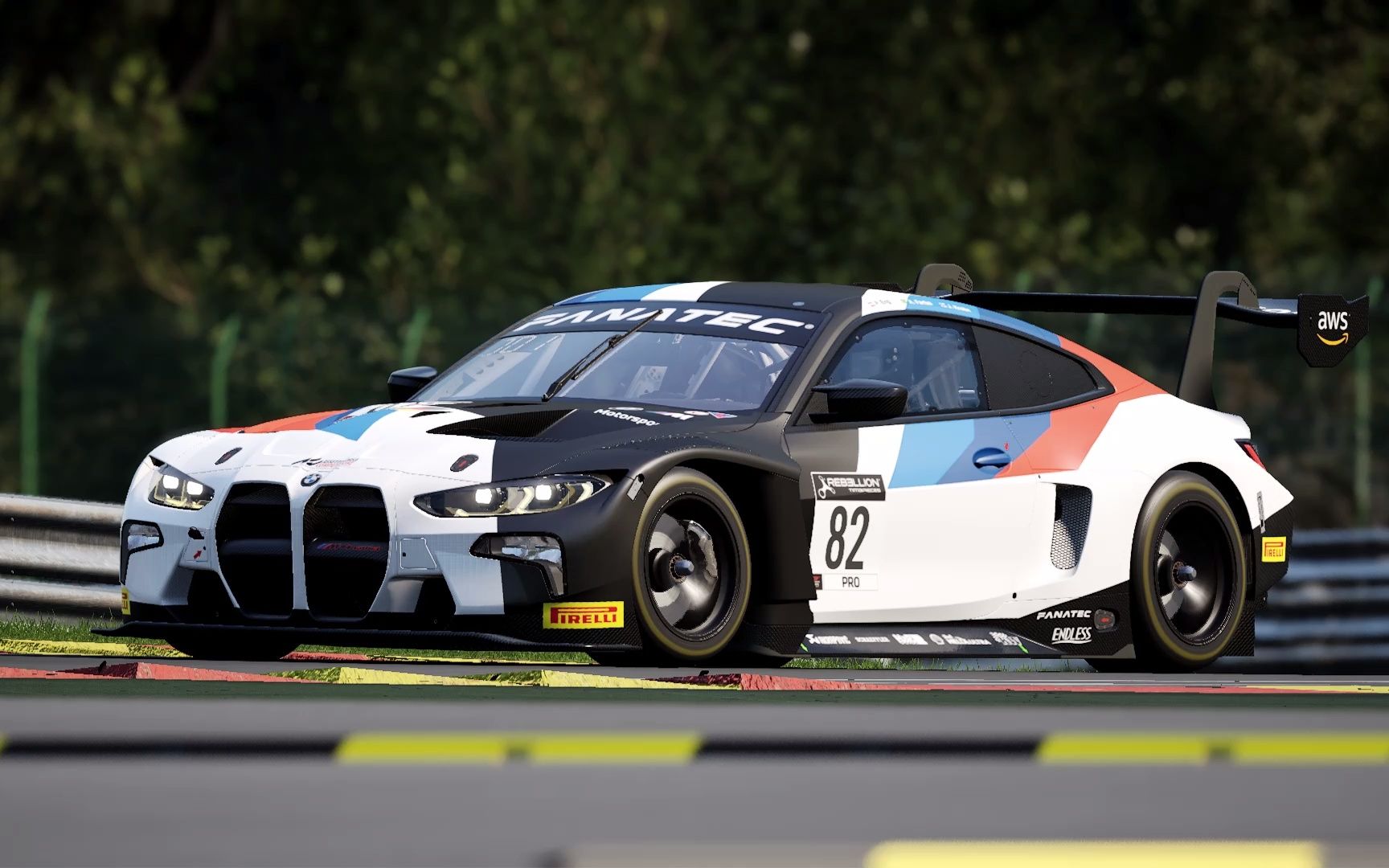 【神力科莎争锋】spa francorchamps赛道2022 bmw m4 gt3最快圈记录