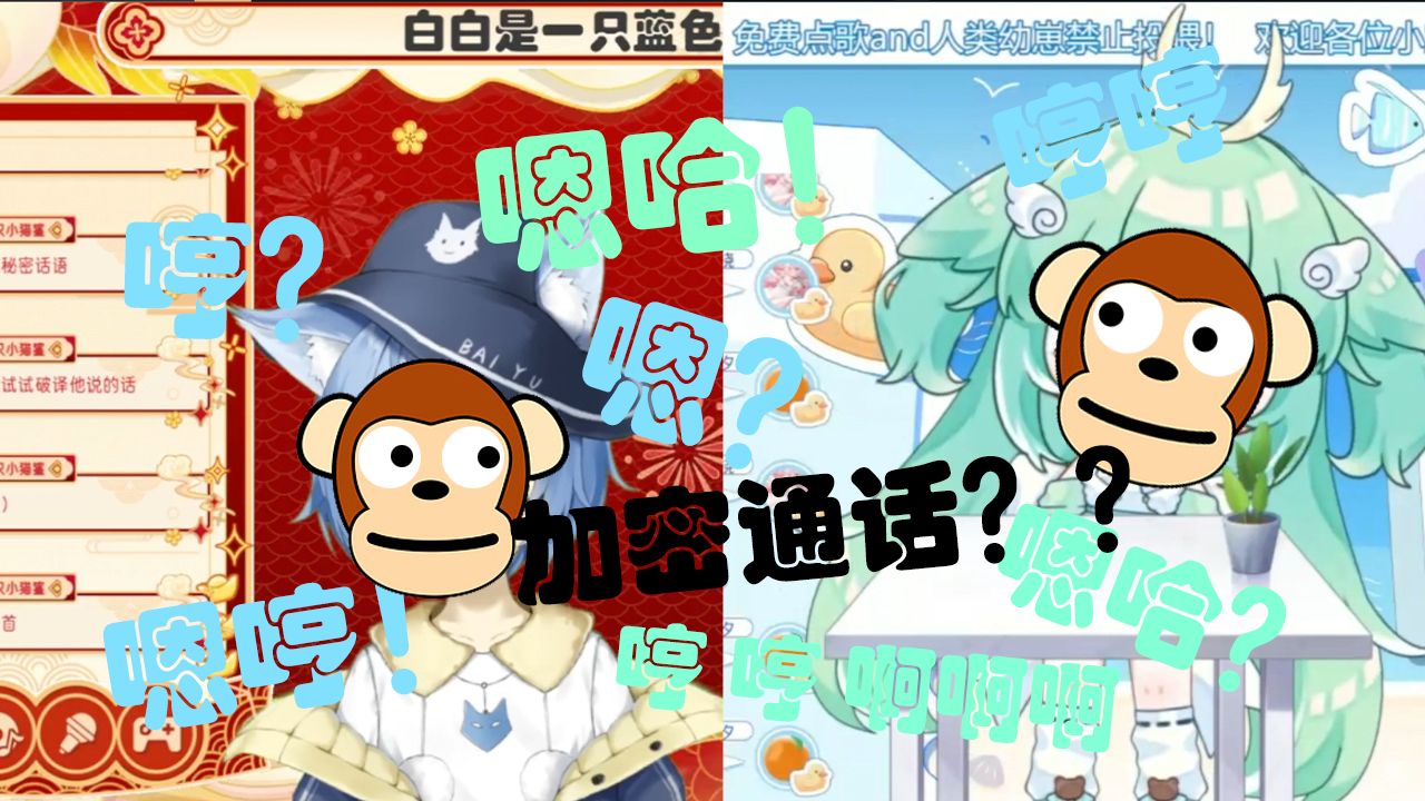 搁这玩加密通话?