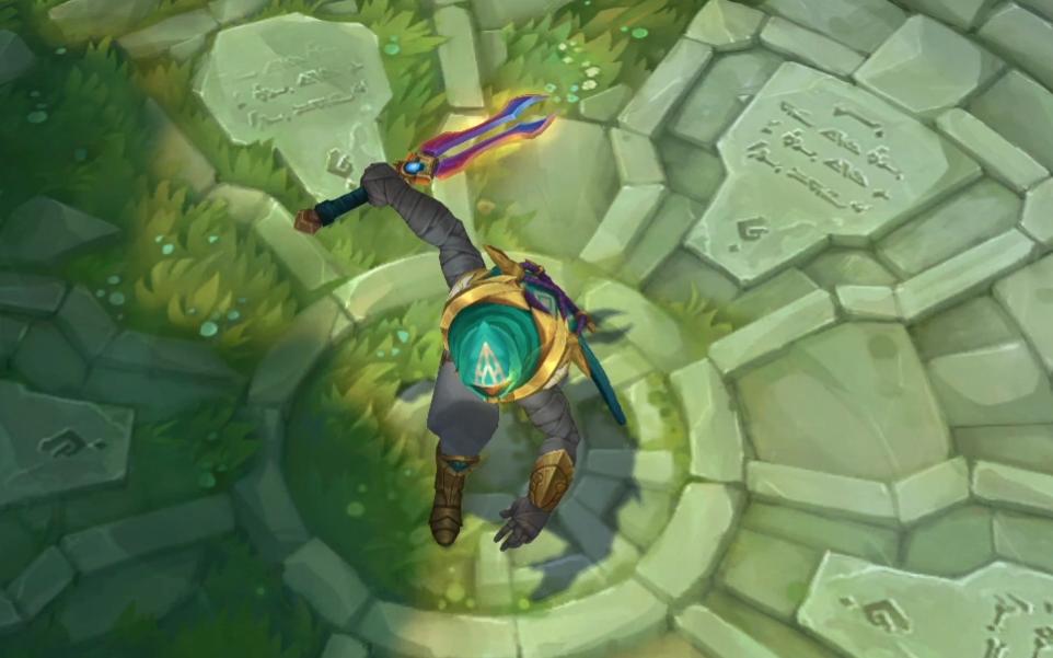 lol派克怨之砂青岩炫彩皮肤演示