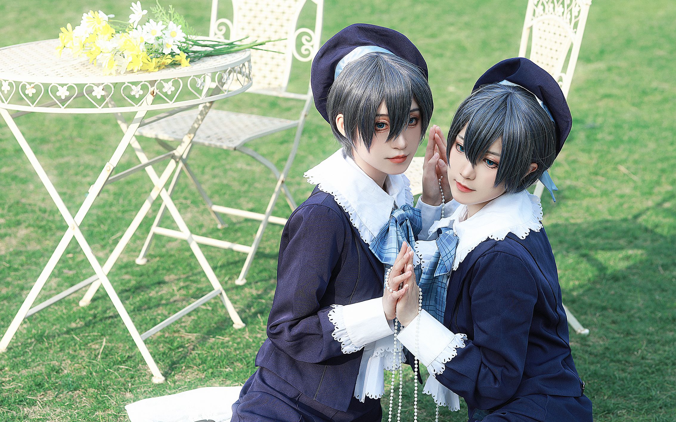 【黑执事cos】关于我有一个双胞胎哥哥这件事【童年甜蜜向】-一闪一闪