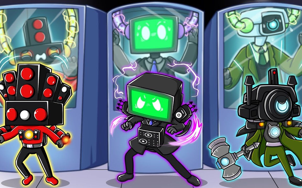 游戏动画:泰坦电视人的拯救计划