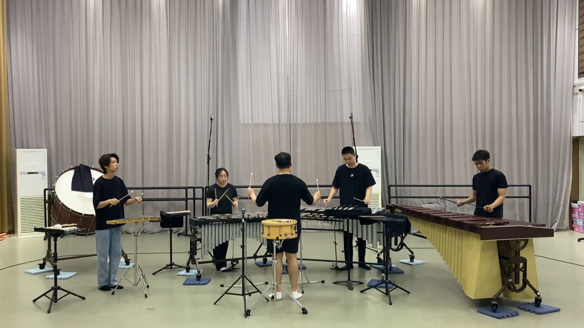 打击乐重奏《mudra》,演奏:六可可打击乐团