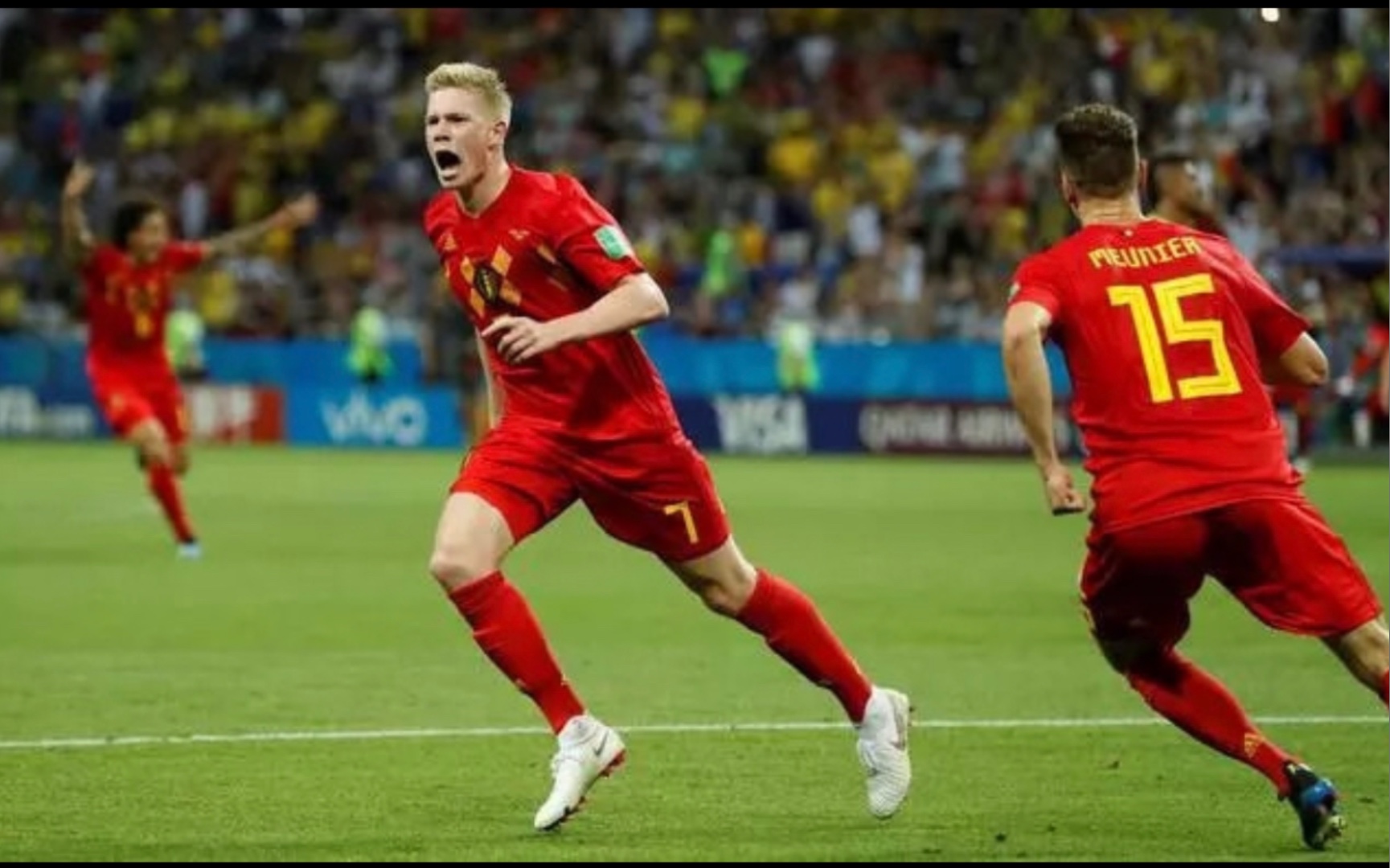 日本纪录片《罗斯托夫的十四秒》片段,有关于德布劳内的一场国家队