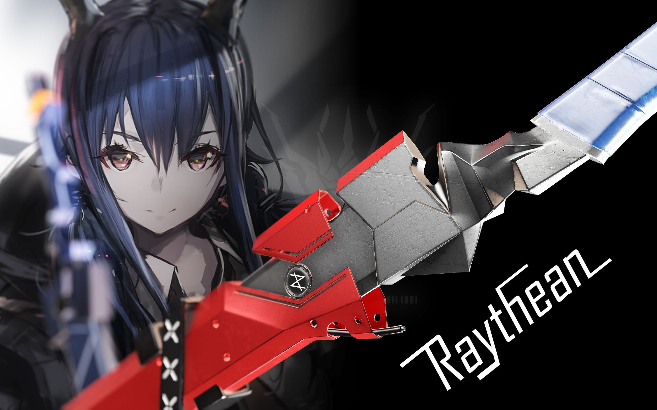 明日方舟模型配布次世代游戏模型制作陈sir的赤霄raythean