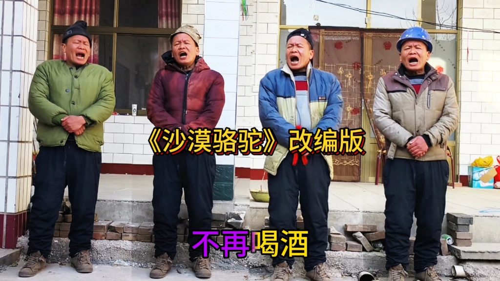《沙漠骆驼》改编歌曲,戒酒吧,以后再也不敢喝酒了!