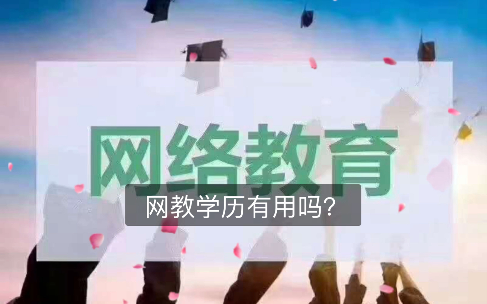 网教学历有用吗?哔哩哔哩bilibili