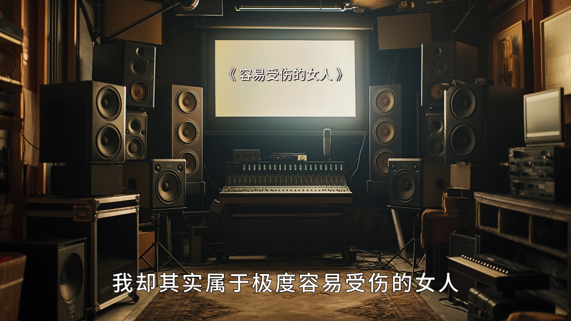 王菲 - 《 容易受伤的女人 》 梦想声音工作室【hi-res】