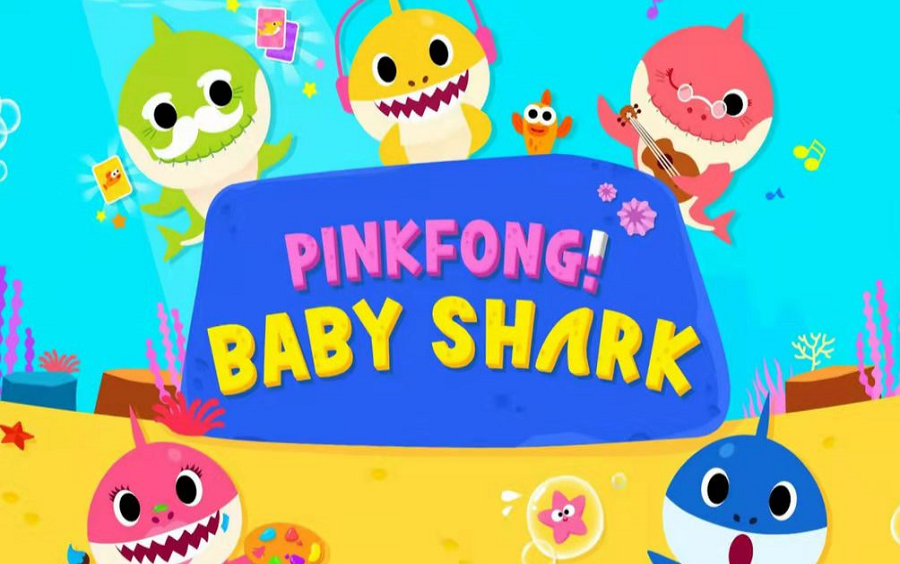 92集碰碰狐pinkfong鯊魚寶寶系列英文兒歌mp4動畫視頻英文童謠界扛把