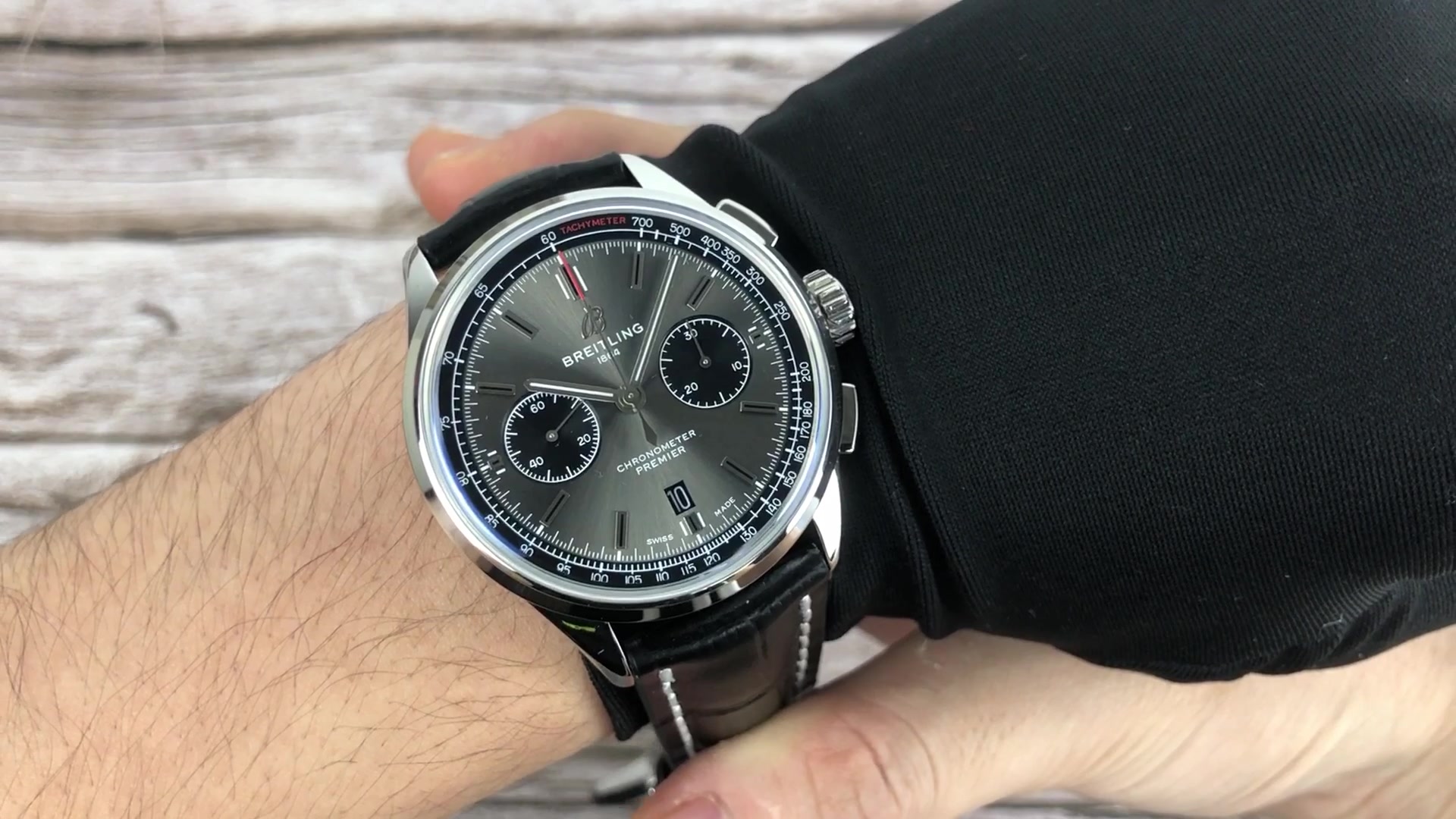 gf新品百年灵璞雅b01计时灰面腕表_哔哩哔哩 (゜-゜)つロ 干杯