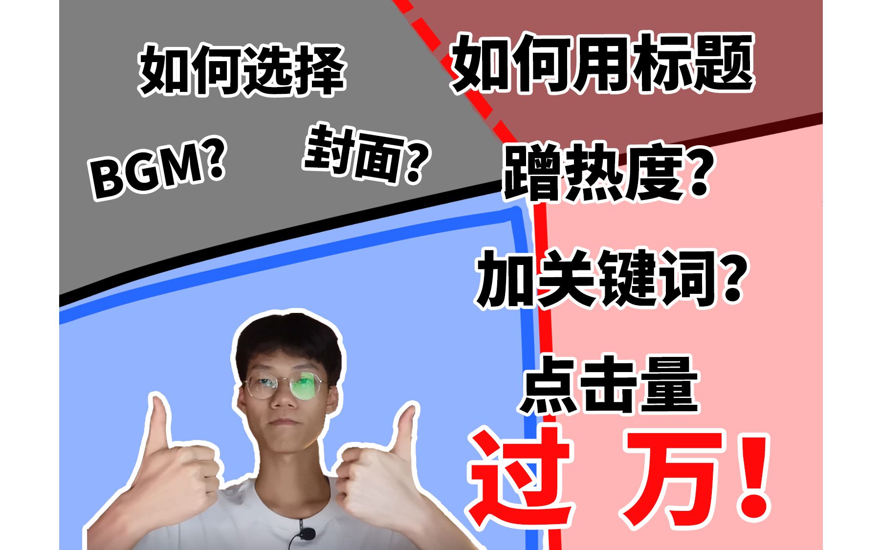 这样选择标题能让视频播放量过万!加关键词?!蹭热度?!新人up丨【好记】哔哩哔哩bilibili