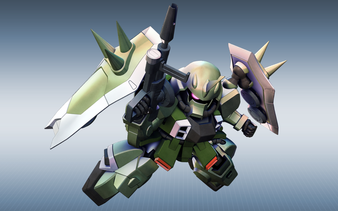 sd高达g世纪火线纵横-扎古幽灵-阿历克斯·迪诺 全战斗动画