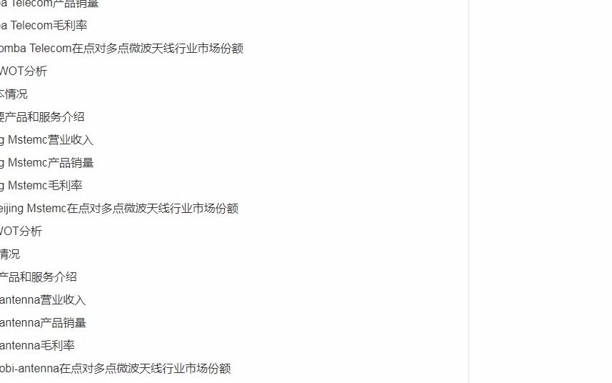 [图]2023-2029年全球与中国点对多点微波天线行业深度调查与市场年度调研报告