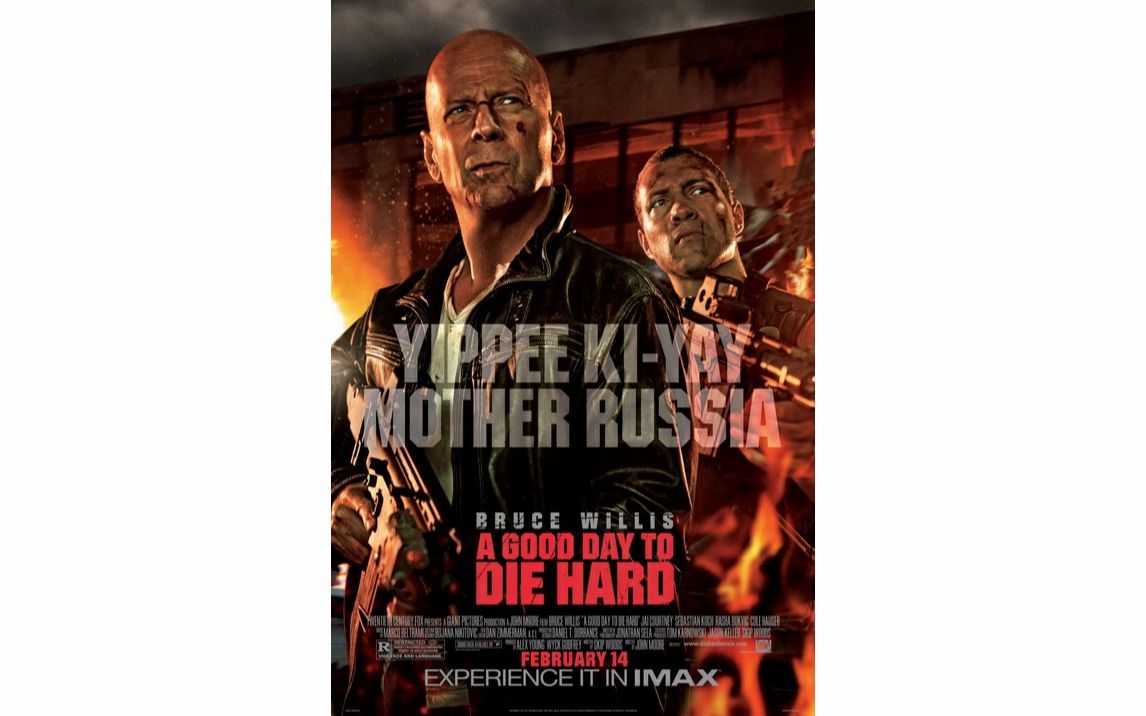 《A GOOD DAY TO DIE HARD》TRAILERS 《虎胆龙威 5》预告片集 2013哔哩哔哩bilibili