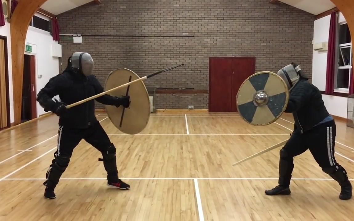 【hema】枪盾vs剑盾