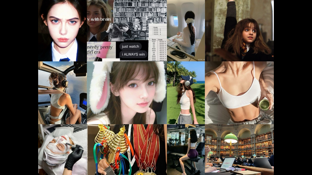 十全大补（少女篇～张道无声拼接）释放疗愈 脑修复 白月光素颜美人东皮西骨 团宠校花幸福校园 富裕家庭资源丰足 体态气质 自信健康 高智考神 防小人嫉妒伤害保护罩