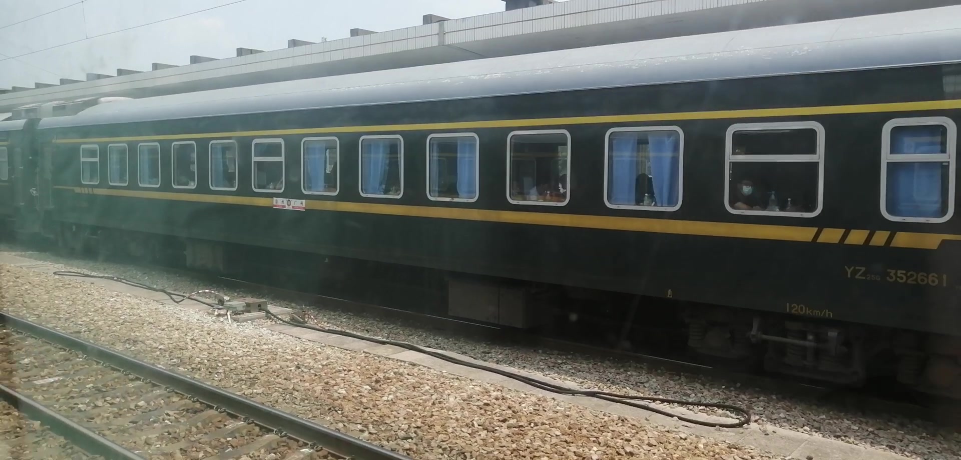 【韶州车迷摄】(车内拍摄)k1348次出韶关东站