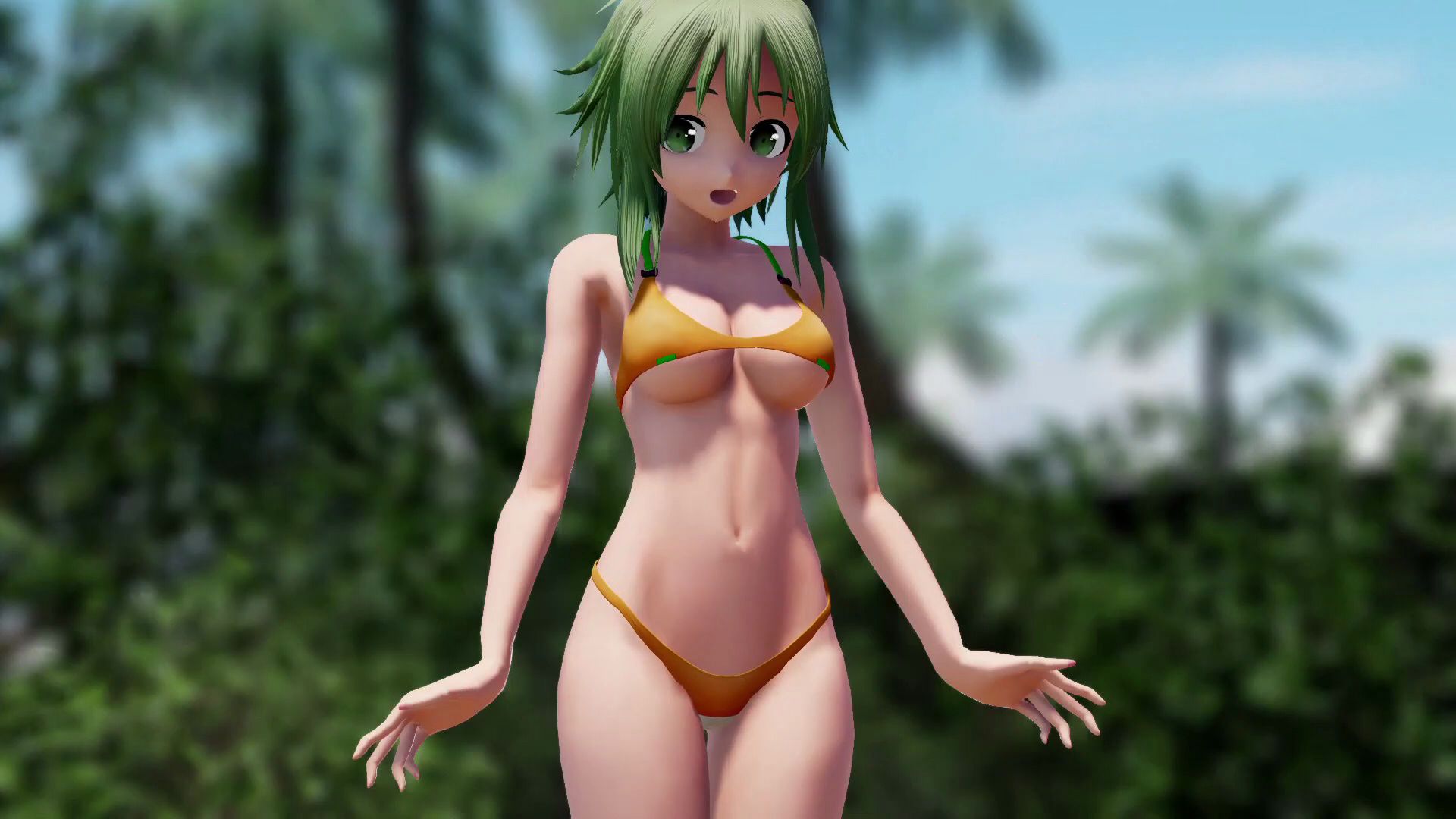 【MMD】Marine Dreamin'【ままま式GUMI】哔哩哔哩bilibili