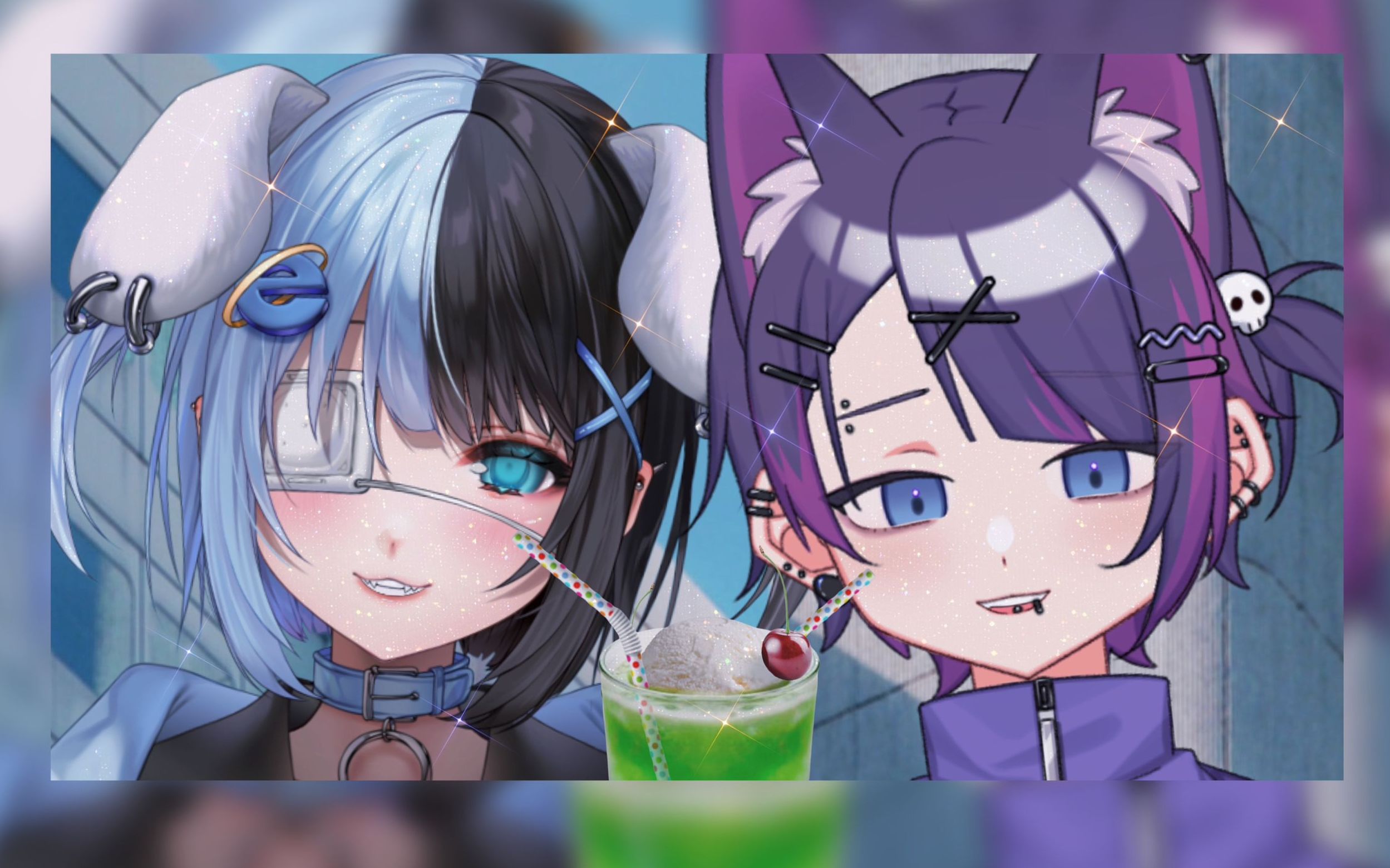 【手势舞】甜甜嘟蜜瓜苏打~ クリームソーダ/奶油苏打和冕形灯