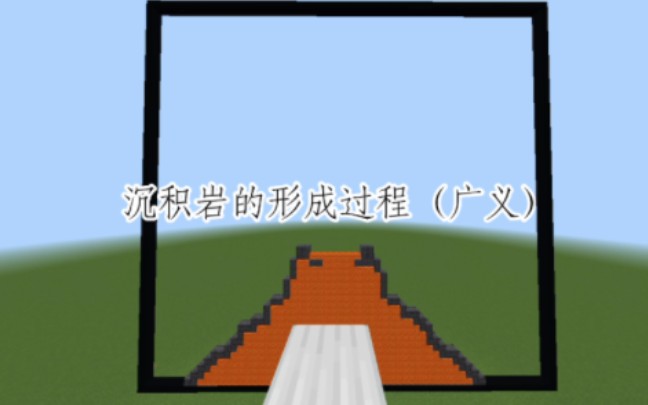 MC定格动画 沉积岩的形成哔哩哔哩bilibili