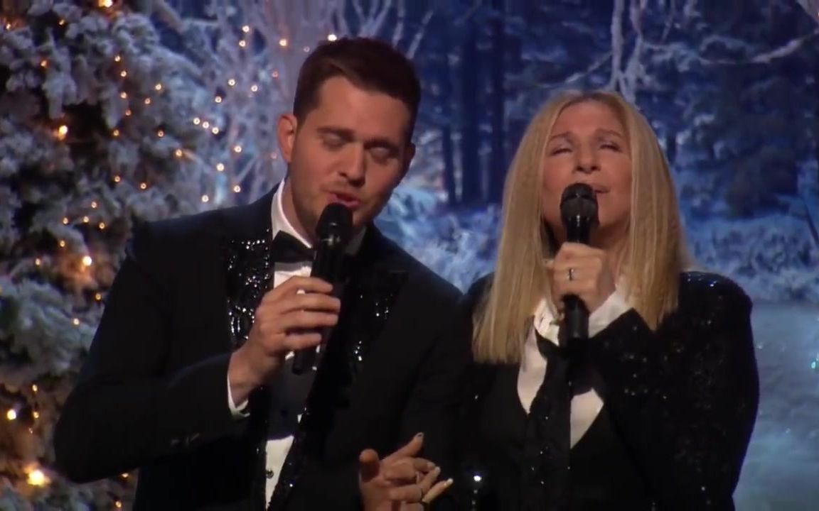 [图]【圣诞妖孽组】Michael Bublé & Barbra Streisand - It Had To Be You 2014