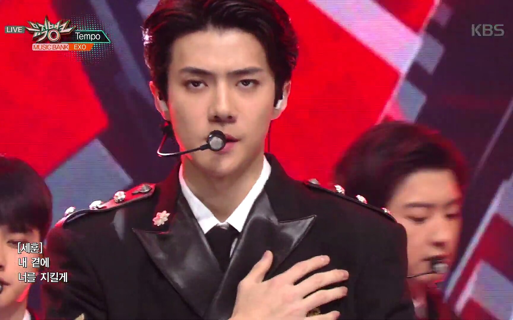 【exo tempo 灿白勋开】强势表白我的首尔三大炮和富川一枝花