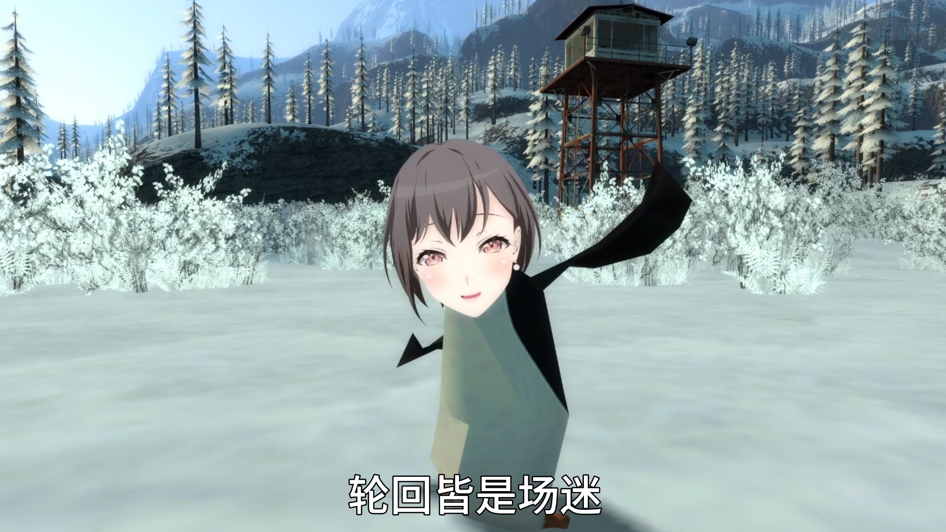一花一叶一菩提🐧，轮回皆是场迷🐧