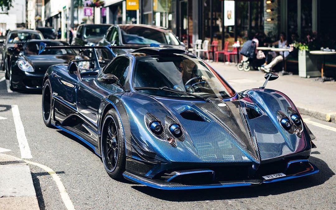 帕加尼pagani zonda 760 by mileson 合集 又是一台美妙的蓝碳zonda