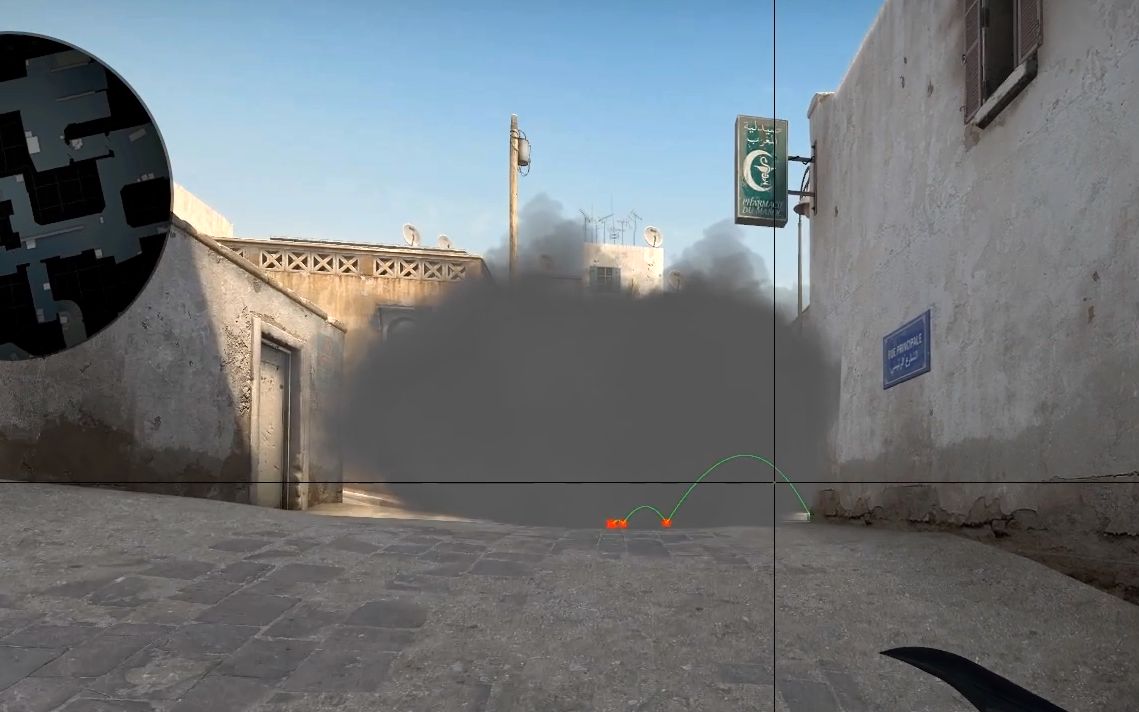 dust2 极致警家烟