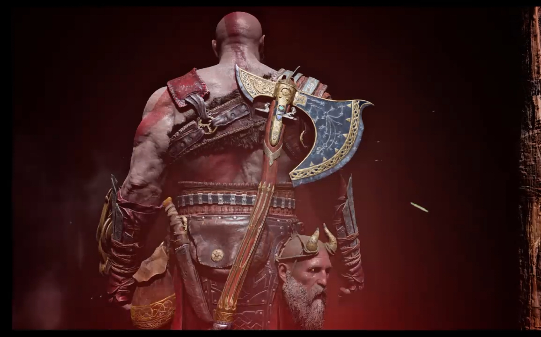 战神4 "hello old friend" 奎爷重拾混沌之刃 -诸神黄昏拉开序幕