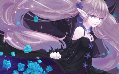 【板绘】小花仙 伊紫 同人图绘制过程【atatos】