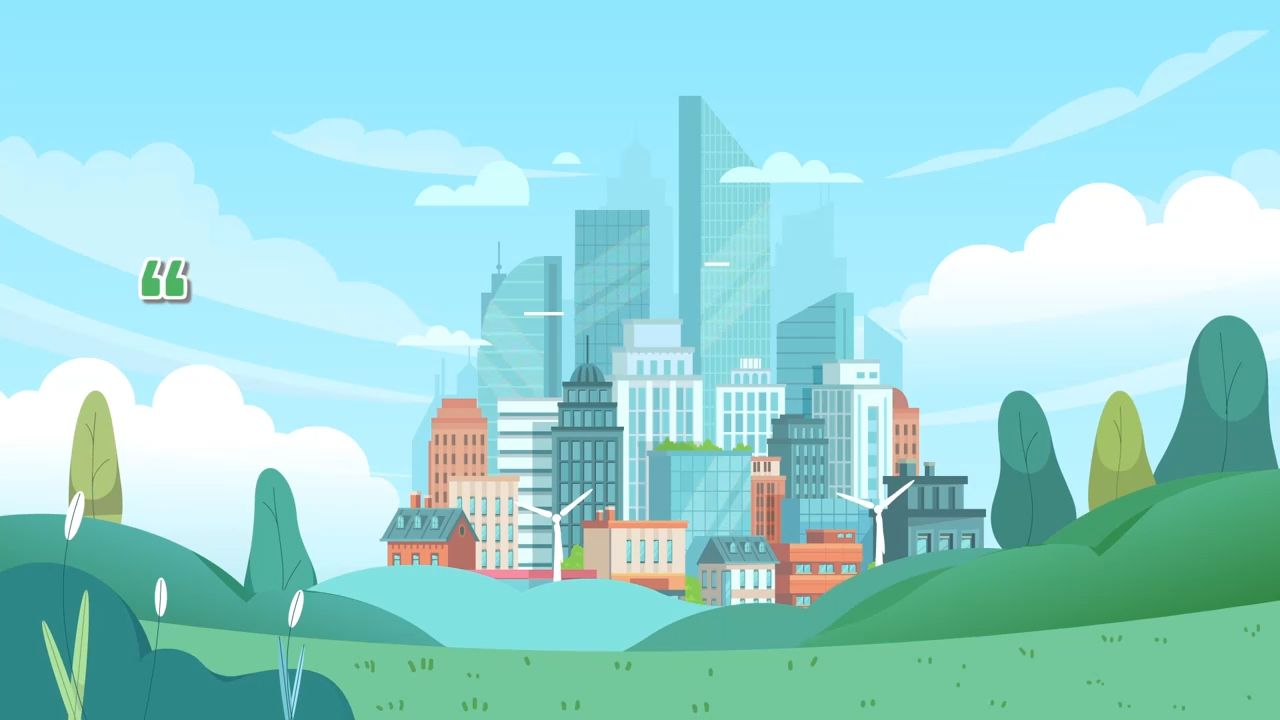 环保主题mg动画制作设计动漫广告二三维动画3d宣传片视频