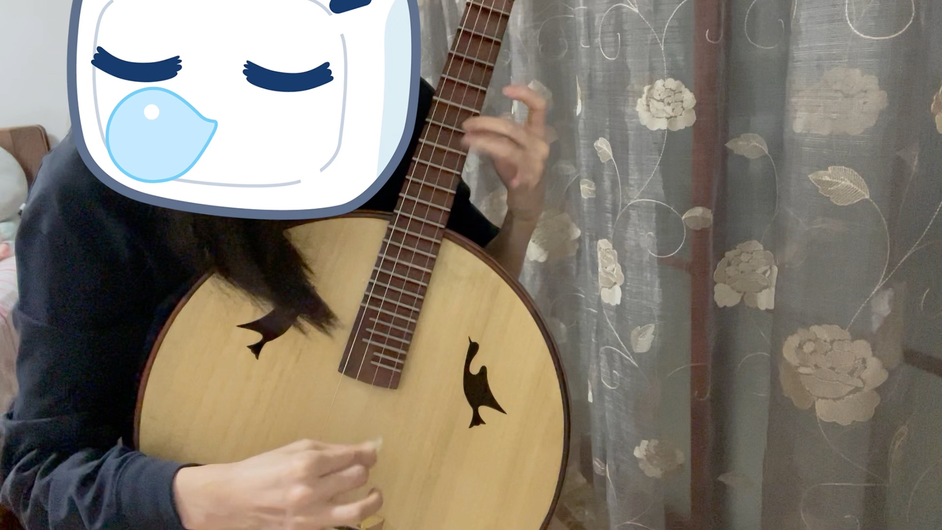 中阮乐曲练习-2-g调-女人花