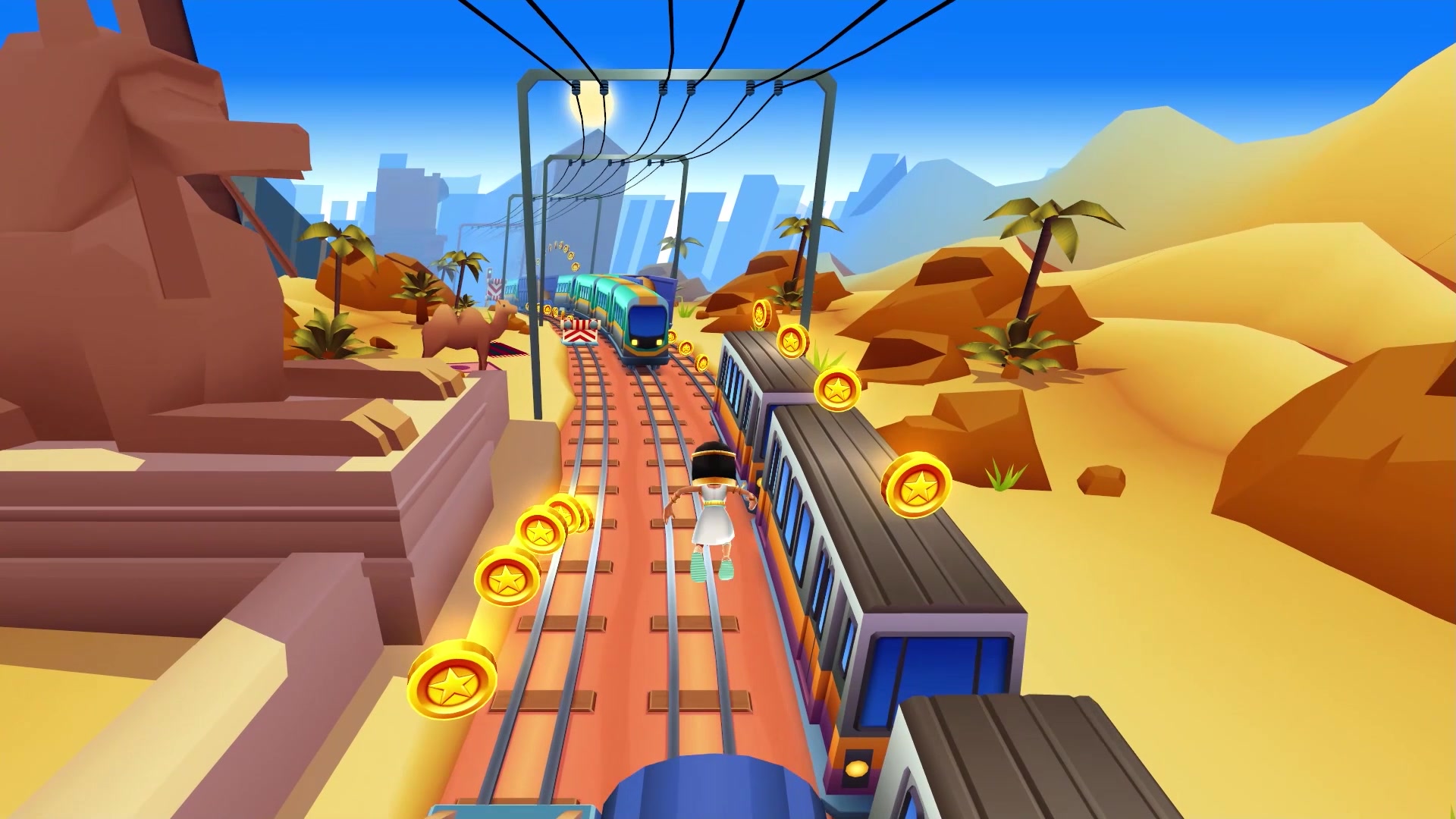 《地铁跑酷》探寻神秘金字塔