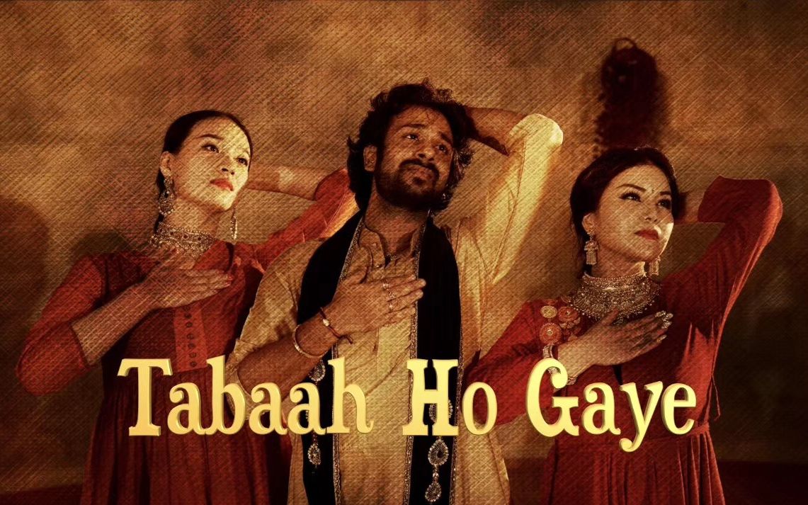 [图]中国深圳版TABAAH HO GAYE(Devesh Mirchandani编舞)，2019年印度电影《烙印Kalank》，Madhuri Dixit