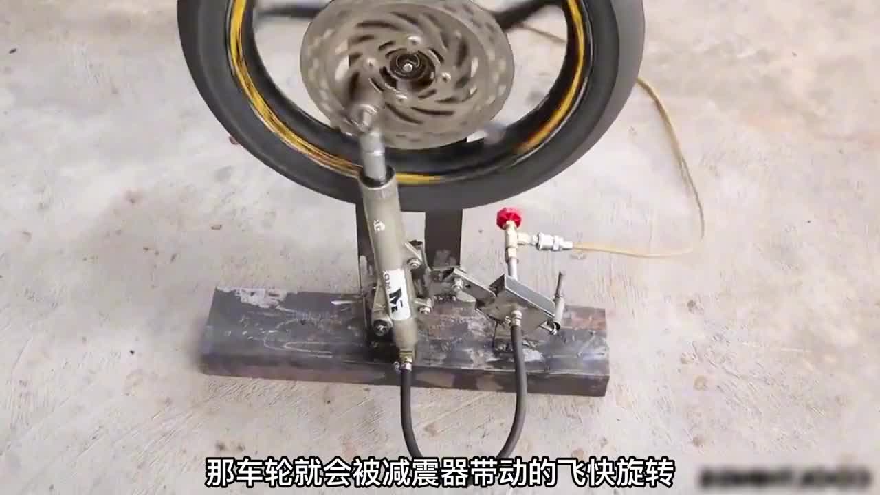 农村老头自制空气压缩发动机这技术真是绝了高手在民间啊