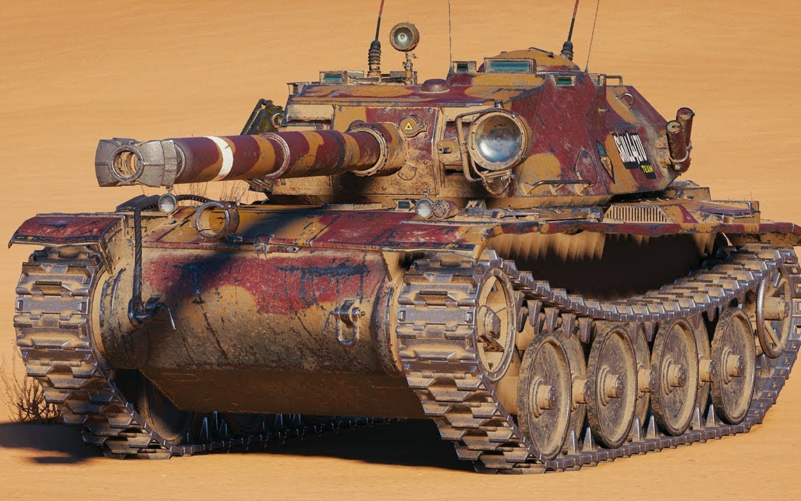 [lacho wot replays] 坦克世界 查狄伦 狂风 - 6杀 0.76万伤害