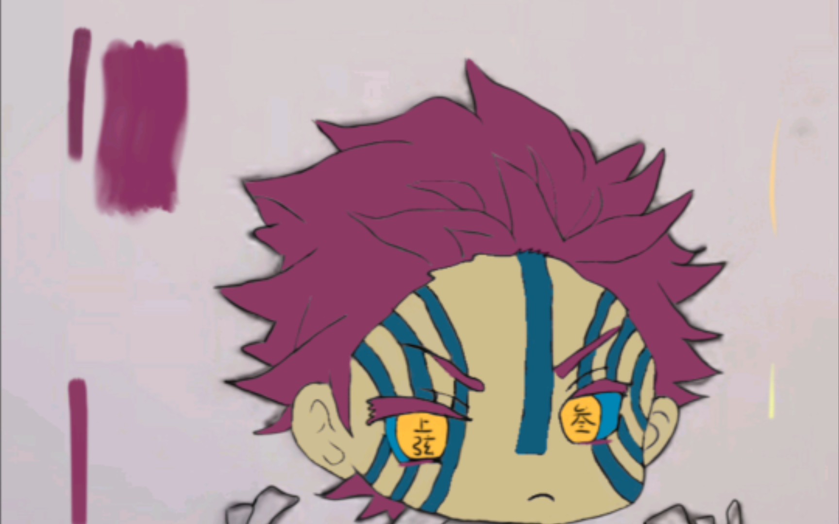 谁能拒绝一个迷你三哥(q版猗窝座)