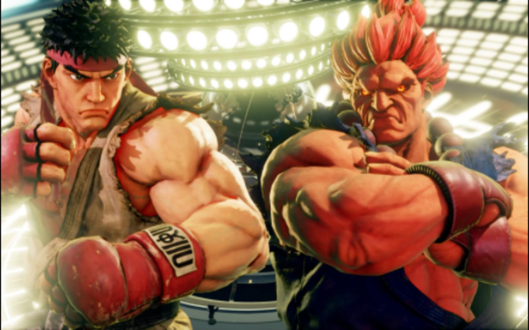 街头霸王5 隆 vs 豪鬼