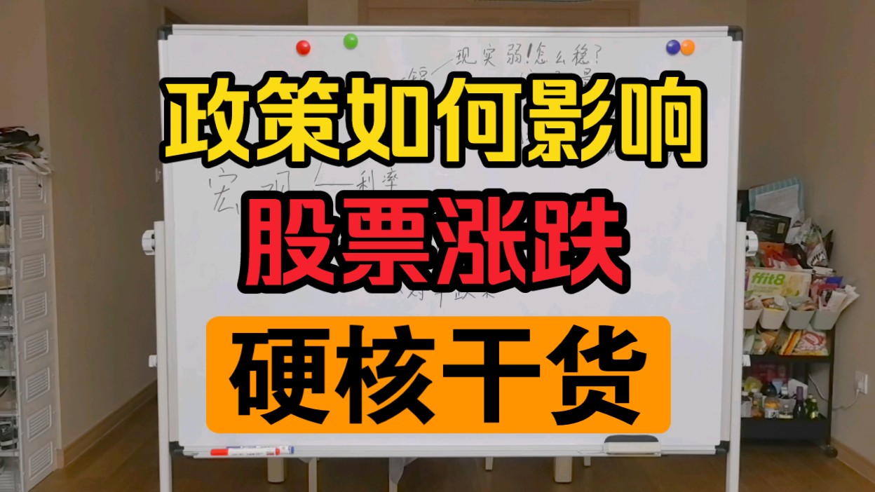 股市为什么受政策影响那么大?宏观是怎么影响股票涨跌?二十分钟讲清宏观的底层逻辑哔哩哔哩bilibili