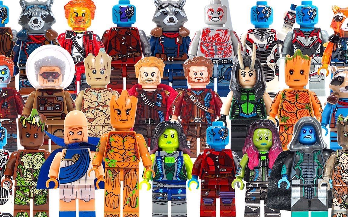 乐高银河护卫队3非官方人仔