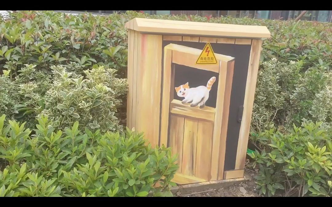 苏州户外电箱彩绘,苏州室外配电箱绘画,苏州户外电箱手绘画