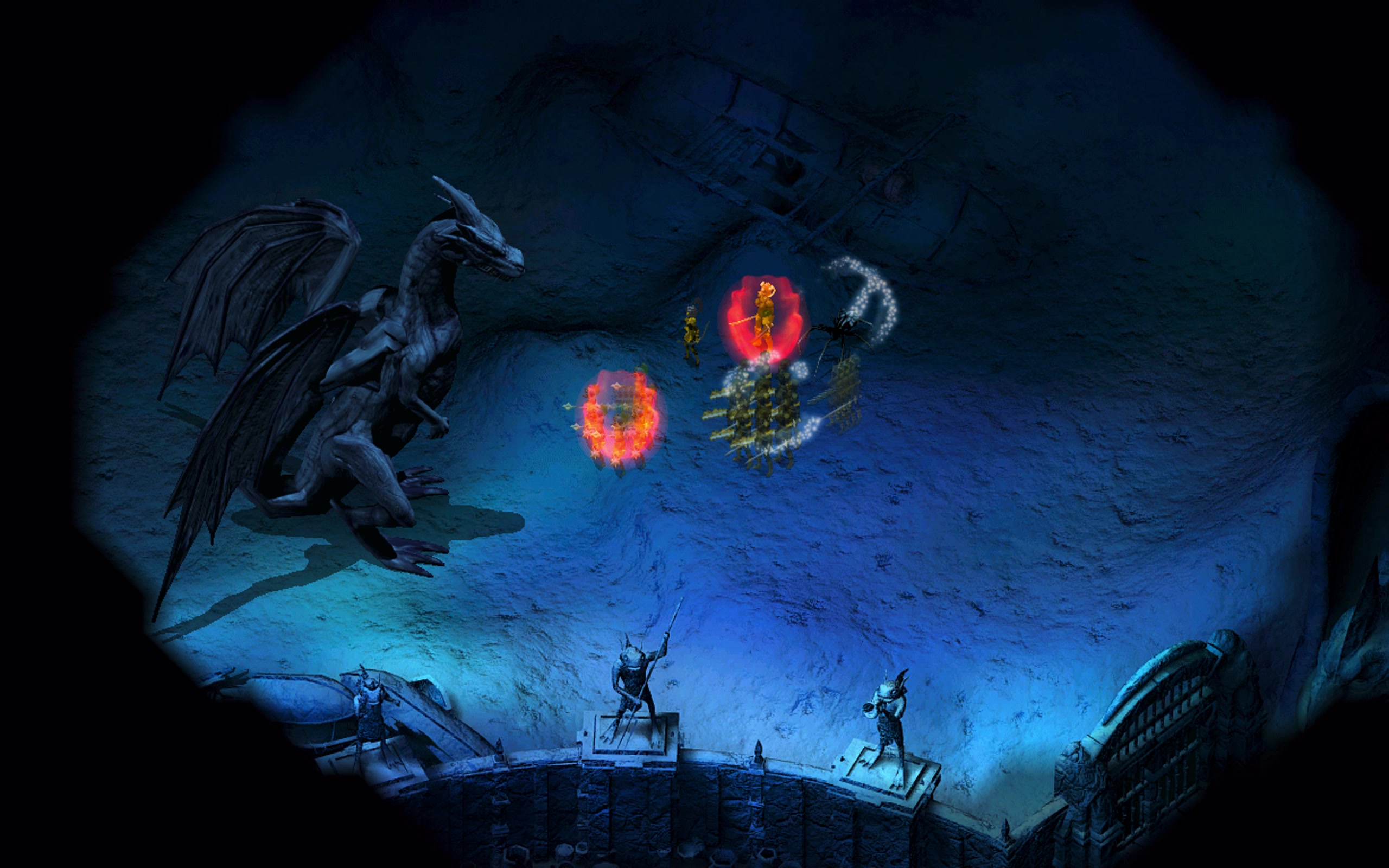 冰风谷增强版iwdee狂怒之心hof冬之心how最终boss白龙战