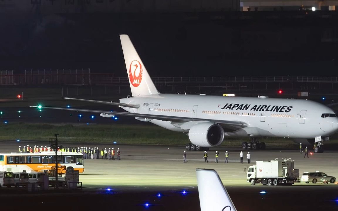 日本航空japan airlnes b777-200er退役纪念影片 farewell movie