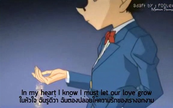 [图]伊卡精选：Detective Conan op 名侦探柯南 仓木麻衣 《Secret Of My Heart》英泰双语字幕