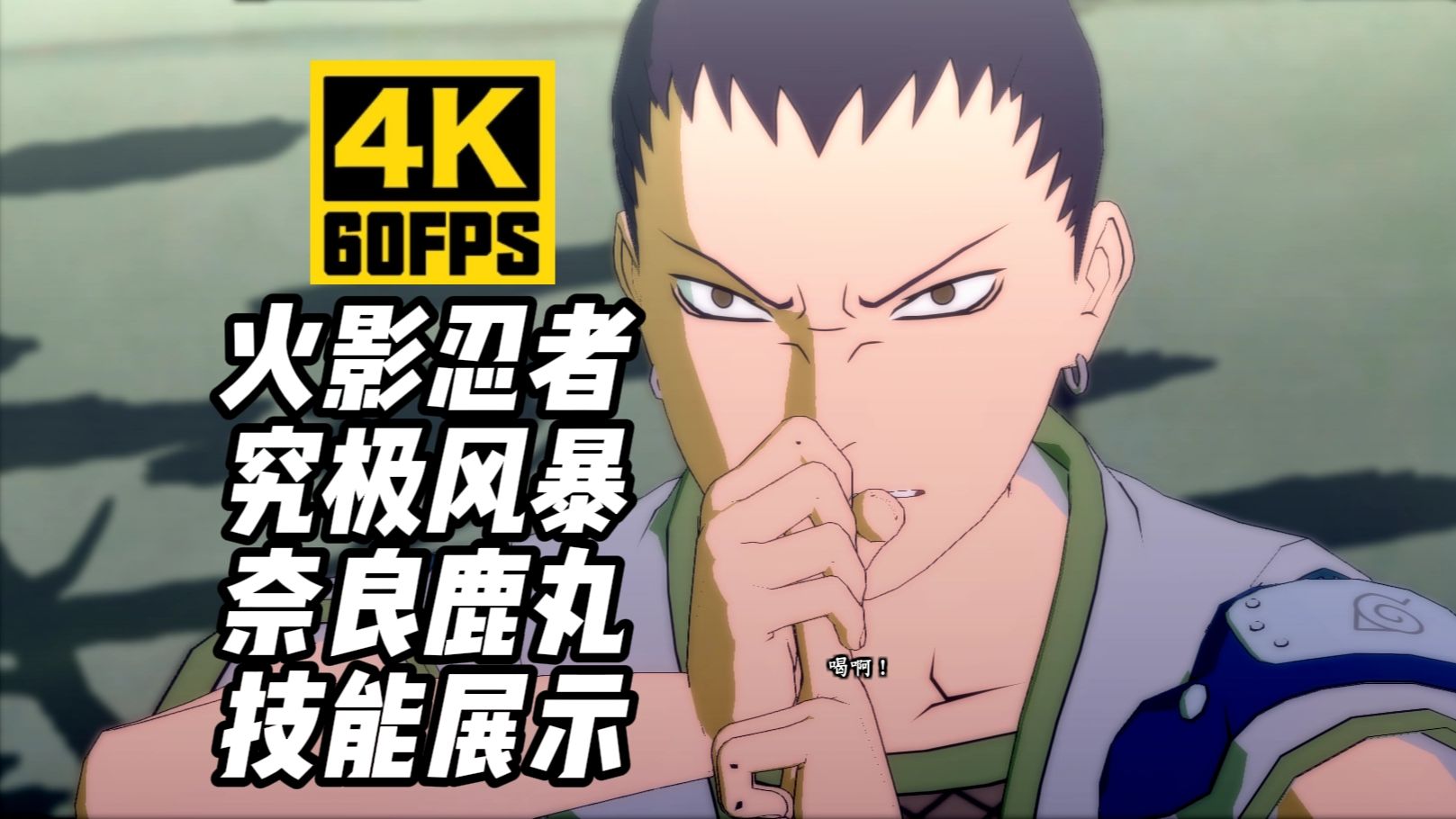 【4k60帧】火影忍者究极风暴4《奈良鹿丸》技能展示 ④