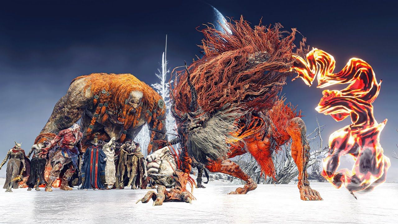 【法环x只狼】怨恨之鬼vs全boss