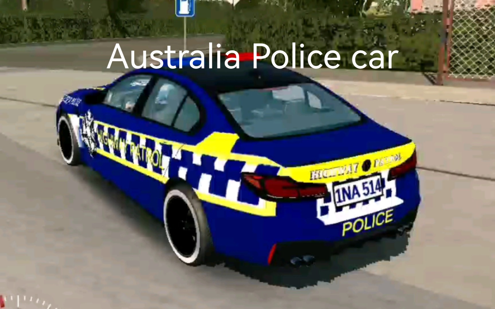 澳大利亚警车展示