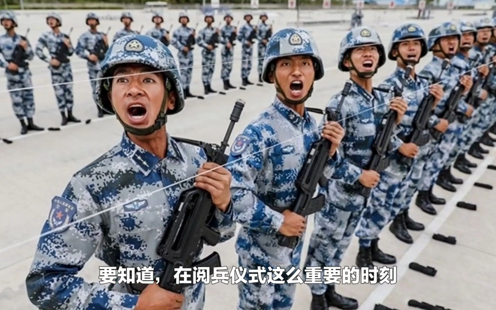 [图]每次阅兵仪式上，为何中国军人都不能眨眼？说了你别不信